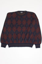 Argyle Italian 80s Sweater 3829