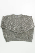 Vintage Private Club 80s Grey Sweater