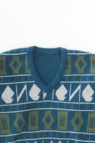 Vintage Blue 80s Sweater