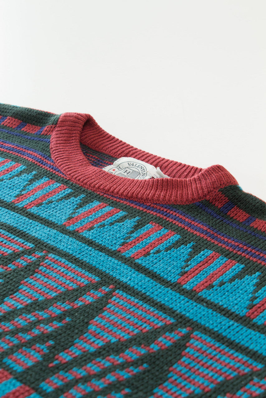 Vintage Valentino Sports Wear 80s Sweater