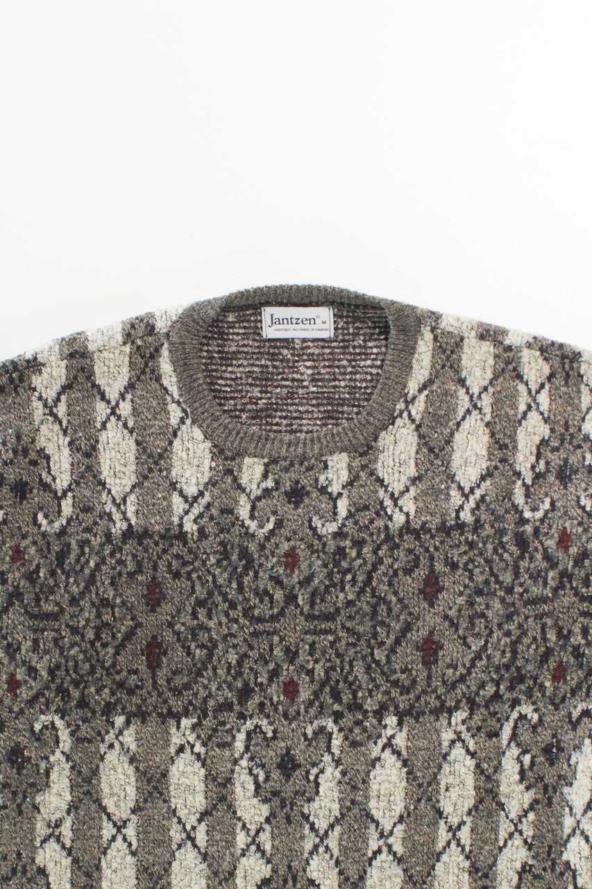 Vintage Jantzen Brown 80s Sweater