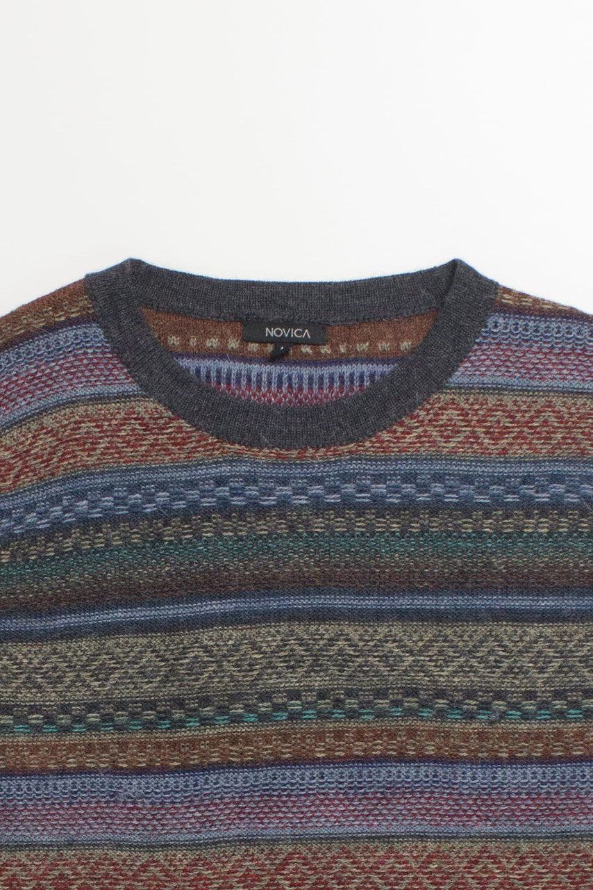 Vintage Novica Alpaca 80s Sweater