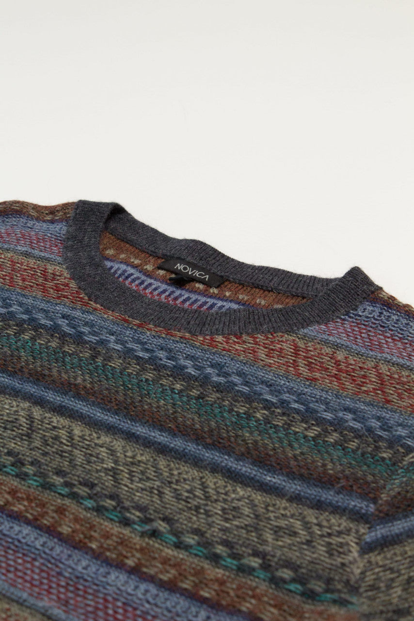 Vintage Novica Alpaca 80s Sweater