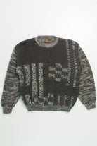 Vintage Cozy Grey 80s Sweater