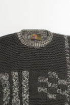 Vintage Cozy Grey 80s Sweater