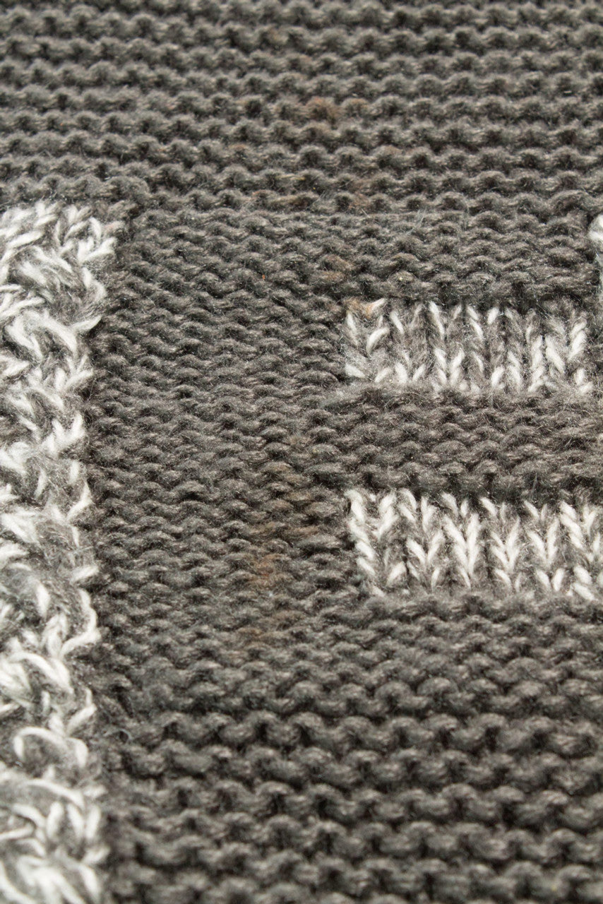 Vintage Cozy Grey 80s Sweater