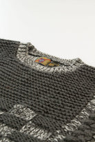 Vintage Cozy Grey 80s Sweater