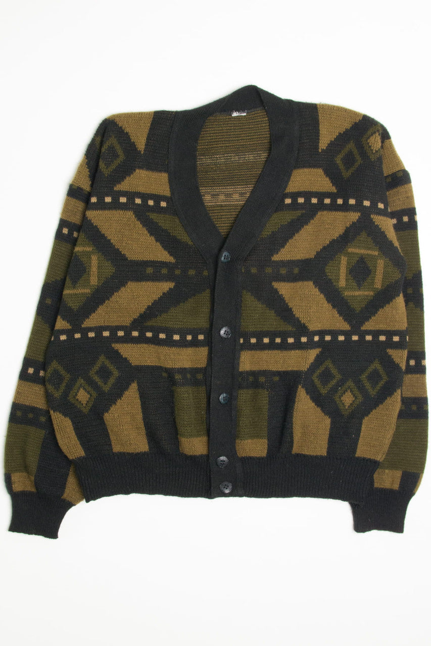 Vintage Diamond 80s Cardigan 3873