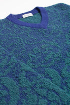 Teal Oldavi 80s Sweater 3877