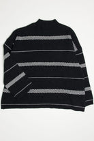 Black & White Stripes Sweater 3886