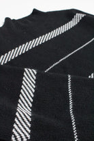 Black & White Stripes Sweater 3886