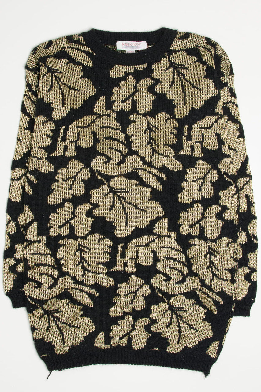Golden Leaves 80s Sweater 3888