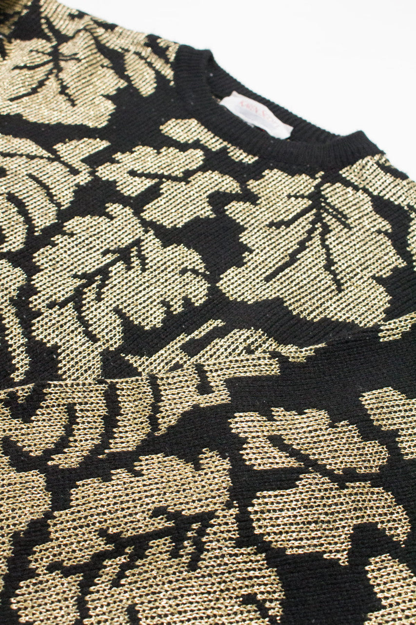 Golden Leaves 80s Sweater 3888