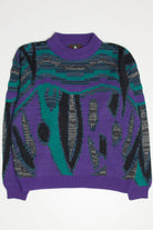 Purple High Sierra 80s Sweater