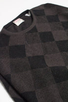 Checkered Argyle 80s Sweater