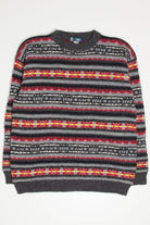 New Man Striped 80s Sweater