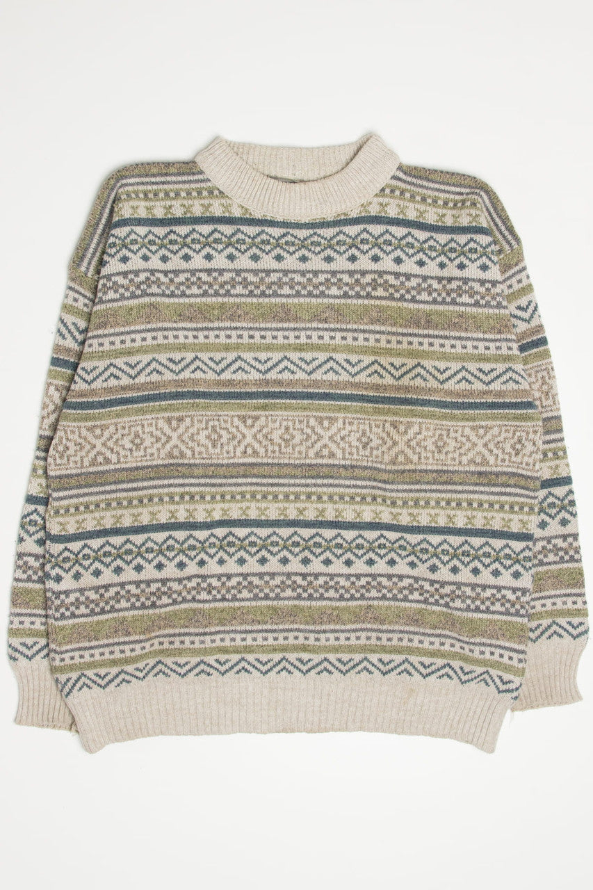 Nico Patterned 80s Sweater