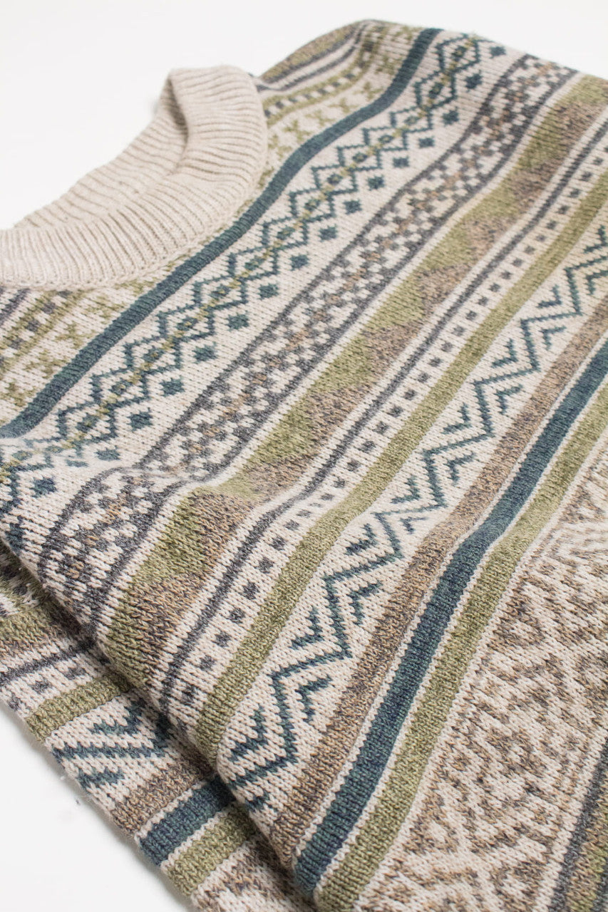 Nico Patterned 80s Sweater