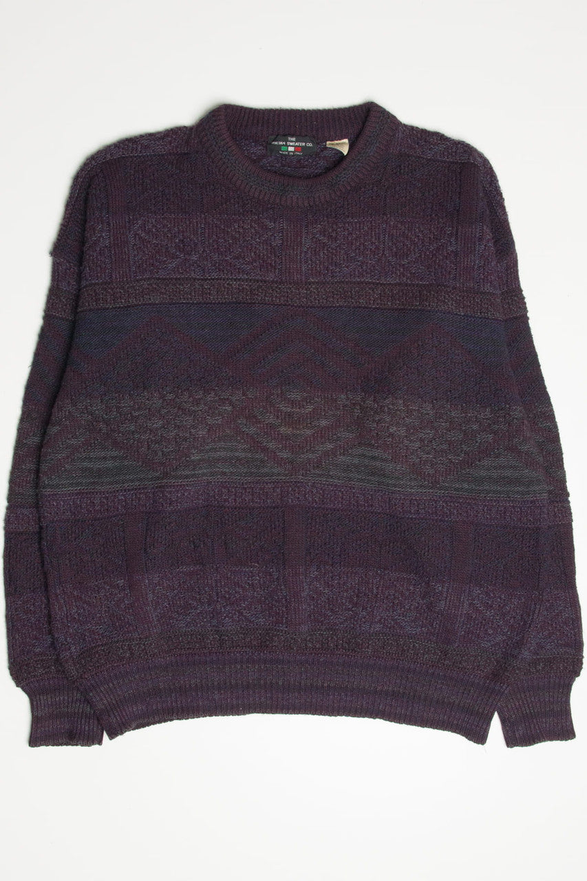 Plum Italian 80s Sweater