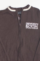 Double Zipper University Bicycles 80s Sweater