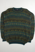 Earth Tones Alpaca 80s Sweater