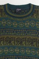 Earth Tones Alpaca 80s Sweater