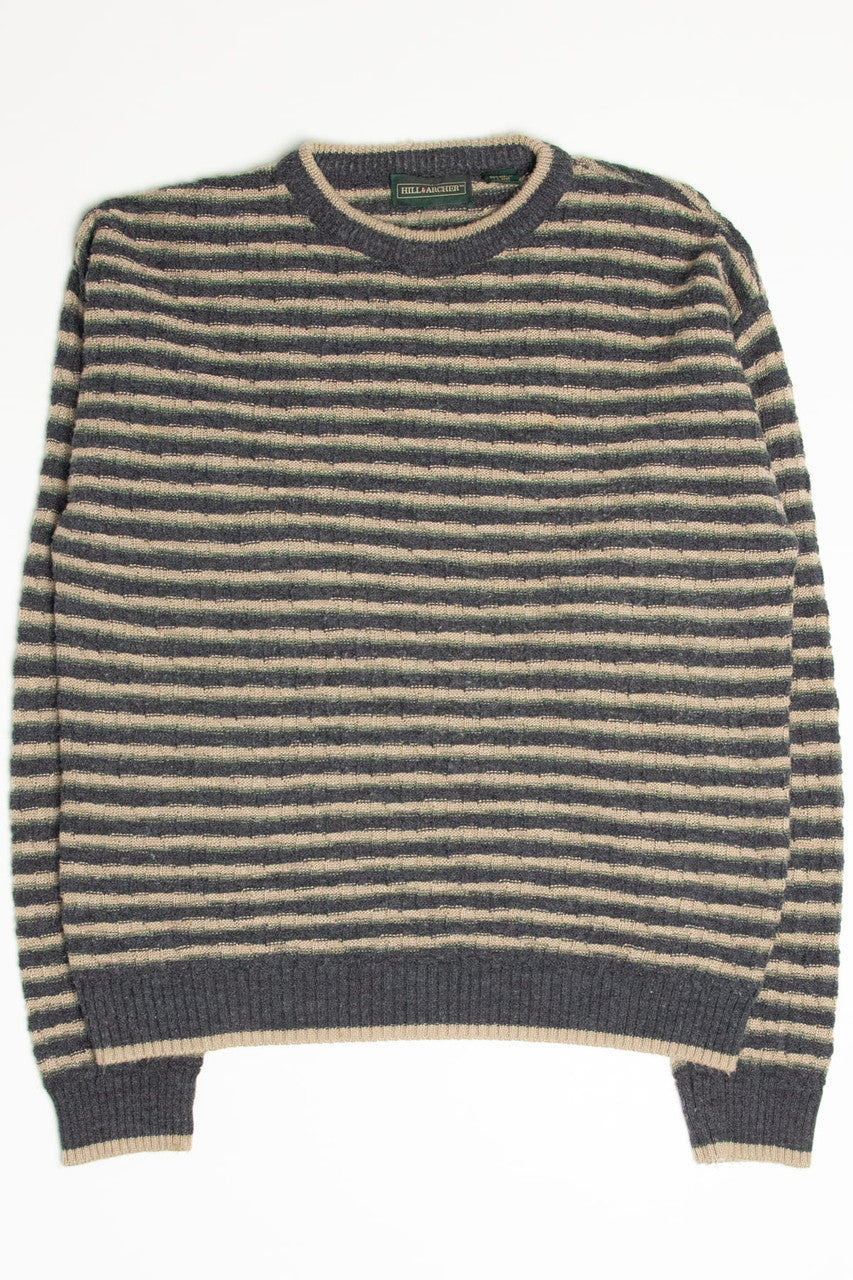 Hill & Archer Striped 80s Sweater 3984