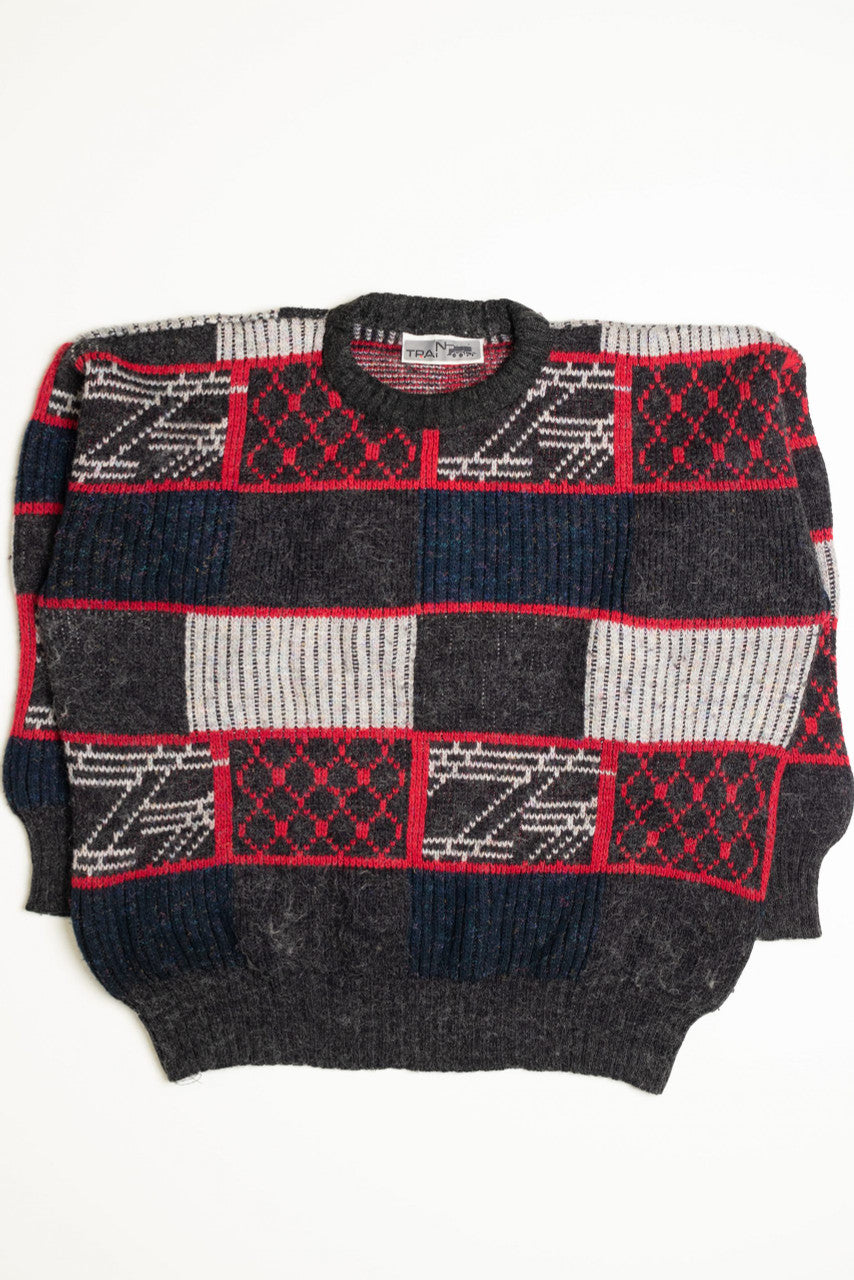 Train 80s Sweater