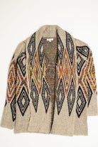 Woven Heart 80s Sweater