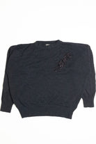 Black 80s Sweater