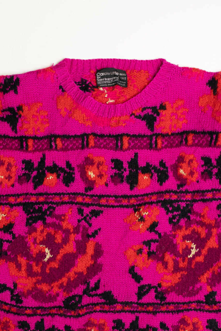 Carole Little 80s Sweater