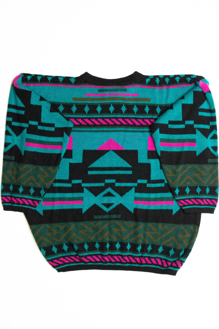 Multicolor 80s Sweater