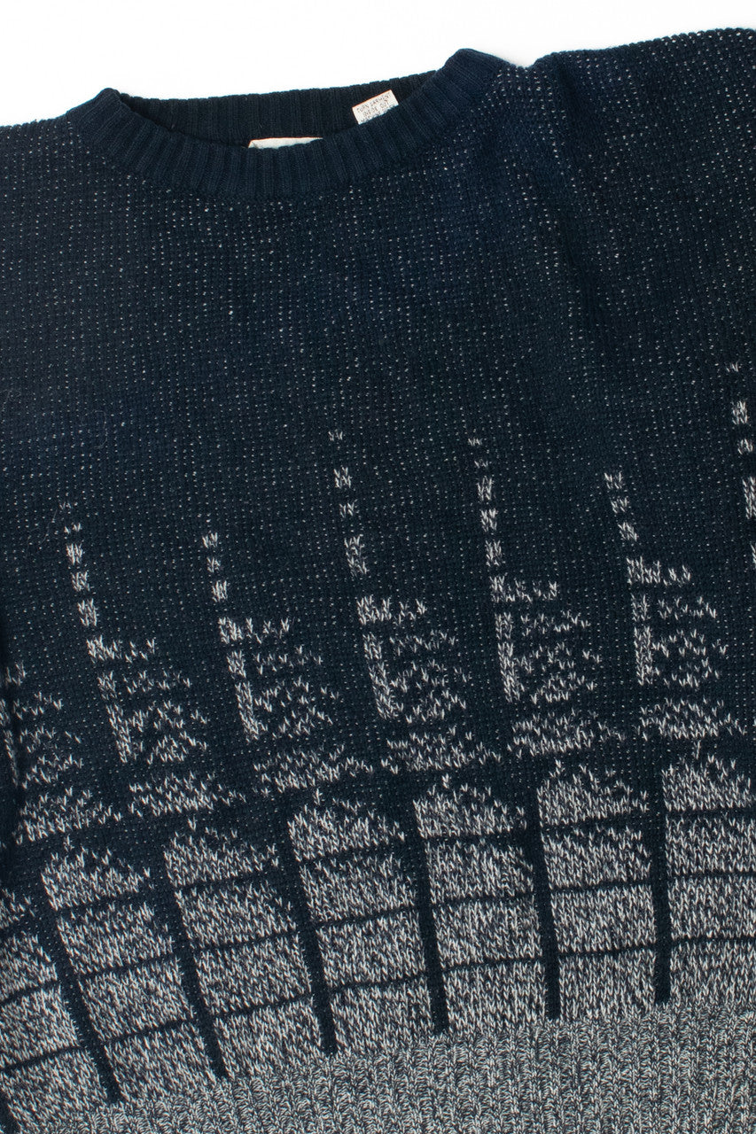 Vintage Navy 80s Sweater 4188