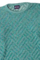 Vintage Turquoise 80s Sweater 4191