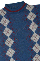 Vintage Classic Argyle 80s Sweater
