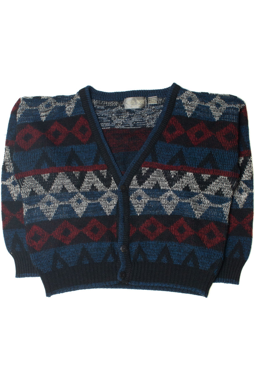 Vintage Alvin Josef 80s Cardigan Sweater 4227