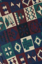 Vintage Square Print Stoneriver Outfitters 80s Sweater