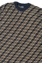 Vintage Navy & Neutral 80s Sweater
