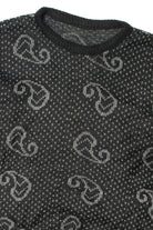 Vintage Paisley Polka Dot 80s Sweater