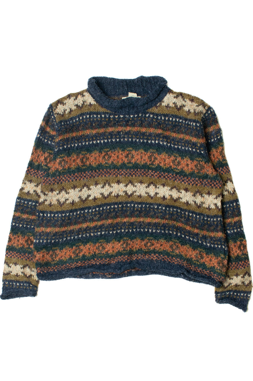 Vintage Rolled Turtleneck St. John's Bay Sweater