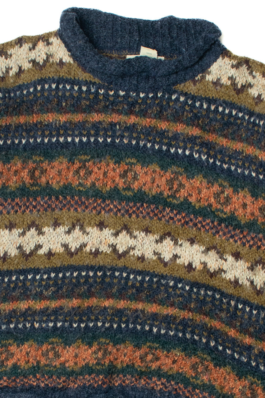 Vintage Rolled Turtleneck St. John's Bay Sweater