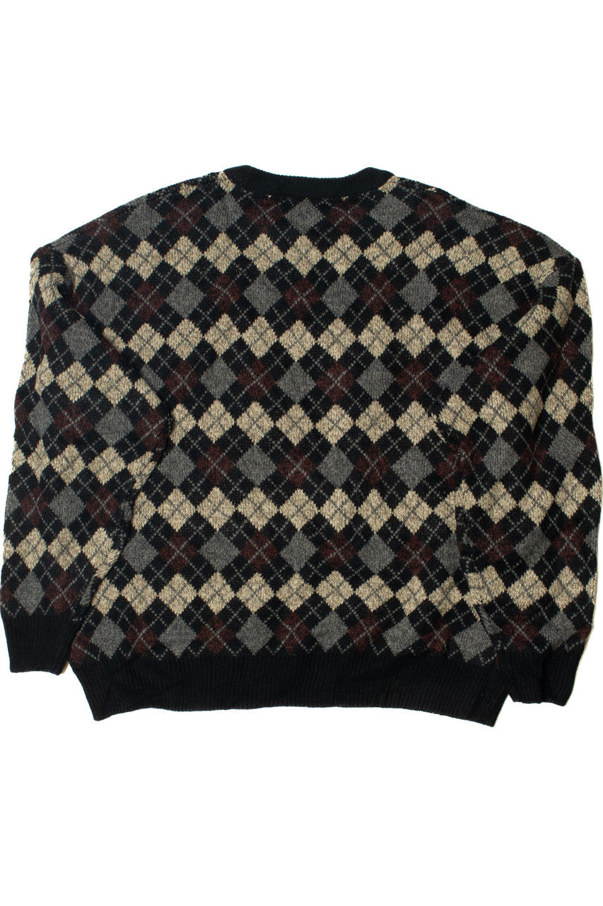 Vintage Argyle Towncraft 80s Sweater
