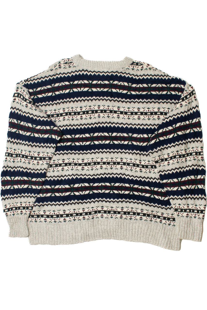Vintage Horizontal Striped Roundtree & Yorke 80s Sweater