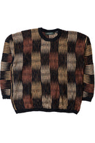 Vintage Tundra Moire 80s Style Sweater