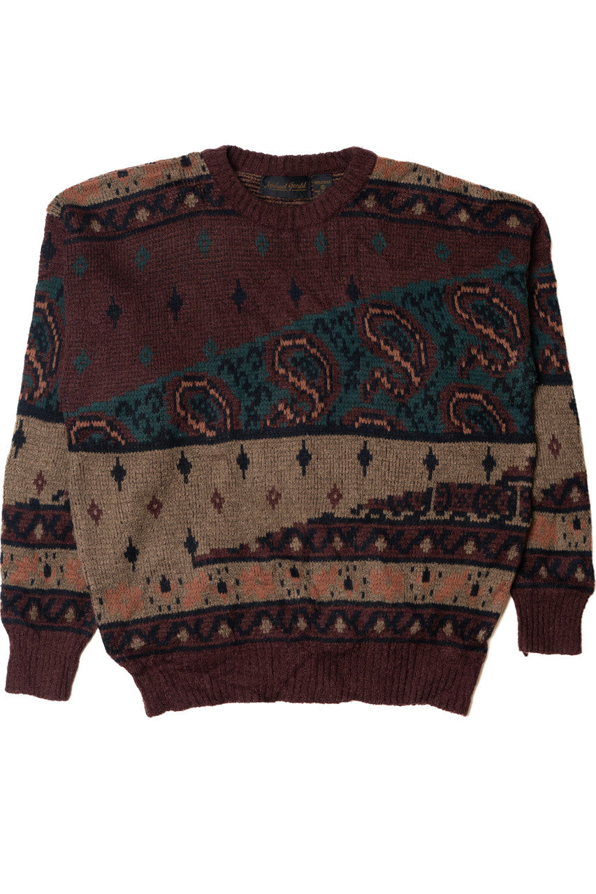 Vintage Michael Gerald 80s Sweater 4321