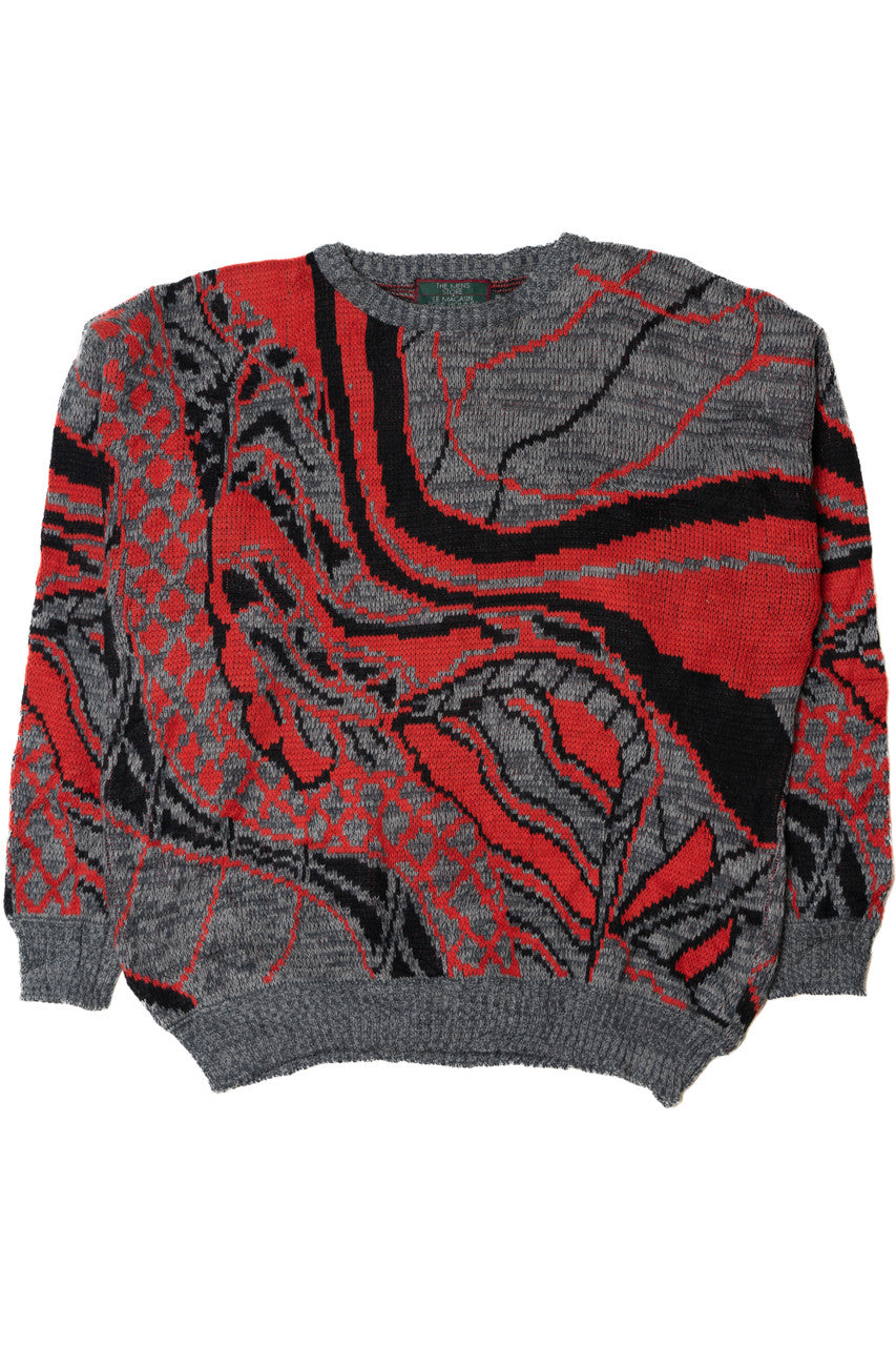 Vintage Lava Knit Men's Store 80s Sweater