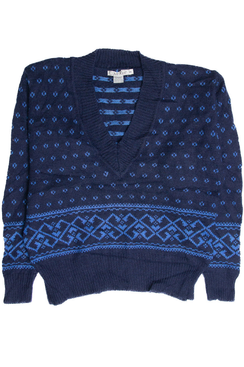 Recycled Calvin Klein 80s Style Sweater
