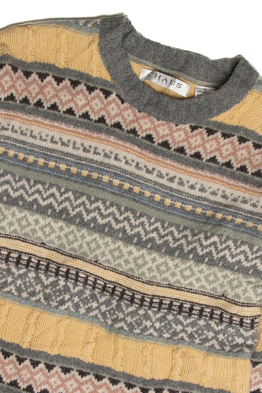 Recycled Chaus 80s Style Sweater