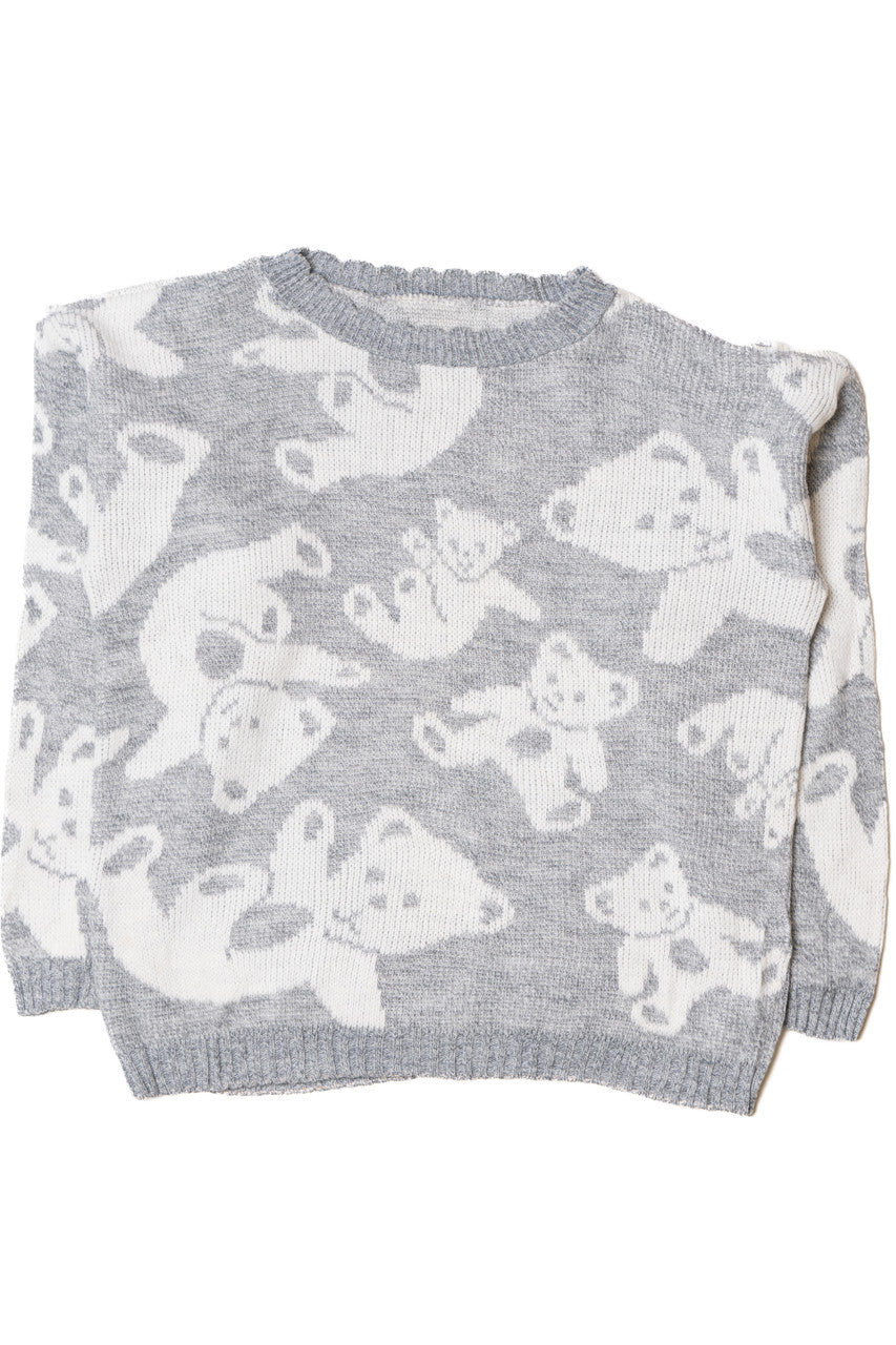 Vintage Snow Bears 80s Sweater