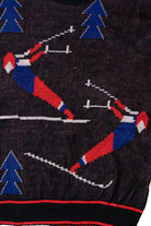Vintage Ski 80s Turtleneck Sweater